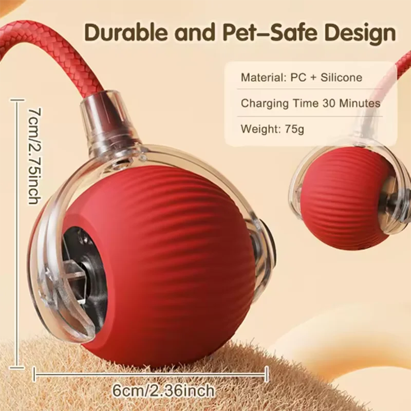 Cat Ball and Rope Toy