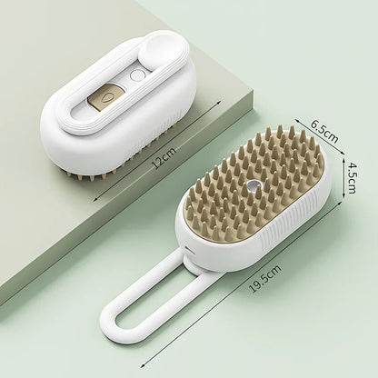 Steam Grooming Brush for Pets